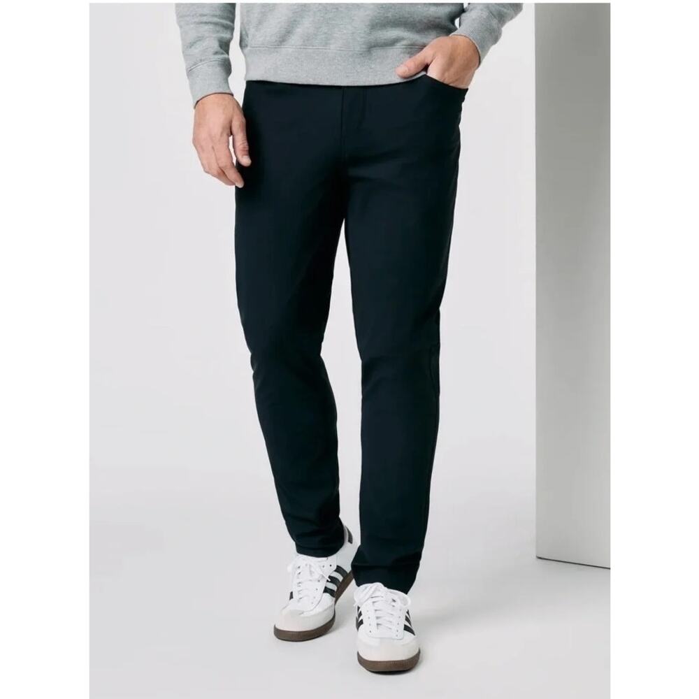 Vuori Meta Pant Athletic V430 Fit Black 33"